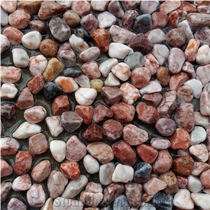 Hot Selling Pink Pebble Stone