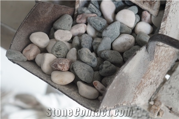 Mix Colorful Pebble Gravels River Stone