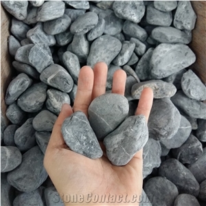 Natural White Color Pebble Stone for Landscaping Stone