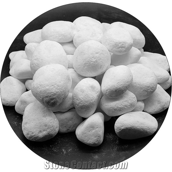 Premium Tumbled Pebble Stone for Garden Decoration