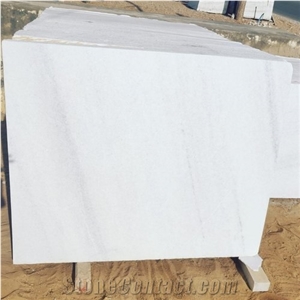 Pure White Marble Slabs For Flooring