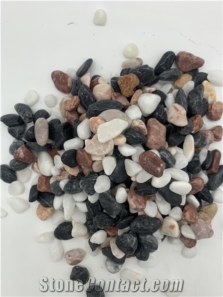 Vietnam Supplier Mix Colorful Pebbles Stone Rocks Gravel