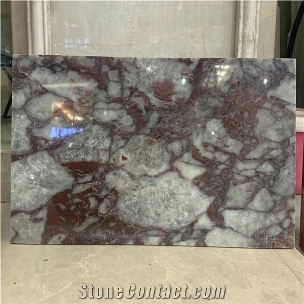 New Product Lilac Rose Marble Slabs and Tile for Sale