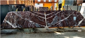Dark Red Marble, Majestic Rose Marble, Rosso Levanto