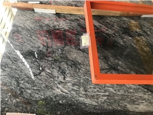 Agate Black Marble Walling Flooring Tiles Application