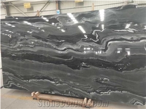 Cheap Crystal Black Marble Slabs,Wall Floor Tiles