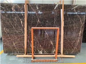 European Network Black Brown Vein Marble Slabs,Floor Tiles