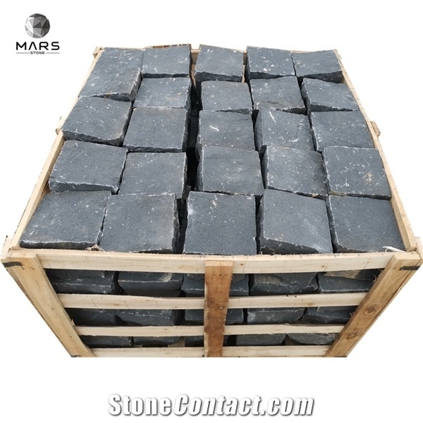 Factory Price Cheap Zhangpu Black Basalt Paving Cube Cobble