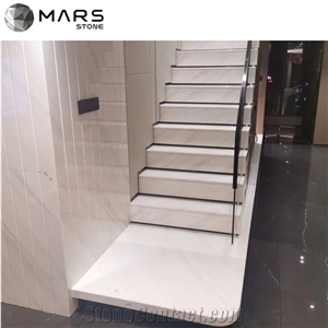 Greece Indoor Modern Designs Yugoslavia White Marble Stone