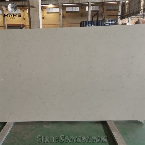 High Quality Artificial Quartz Carrara Slabs for Worktop