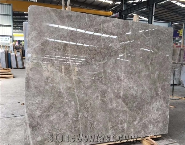 New Dora Ash Sea Cloud Grey Marble Slabs,Wall Floor Tiles