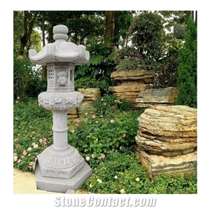 Japanese Stlye Granite Stone Lantern Jn-004
