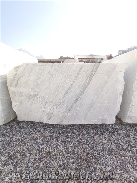 Carrara White Venato Marble Blocks