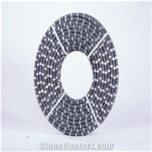 Long Life Diamond Wire Saw for Marble and Granite Profiling