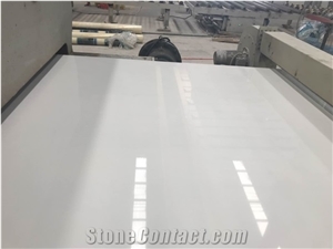 Cheap China Polished White Artificial Marble Slab and Tiles
