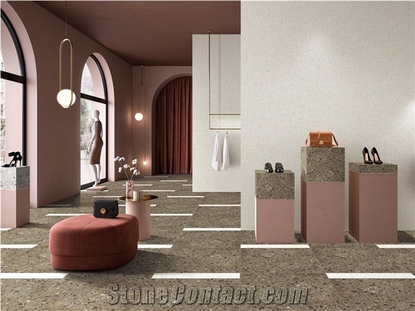 Inorganic Terrazzo Slabs and Tiles for Outoor Decorative