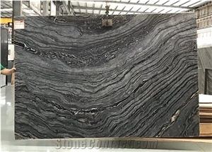 Black Wooden Vein Marble for Walling Tile