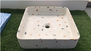 Customized Terrazzo Stone Sinks