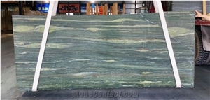 Peacock Green Marble for Floor Covering