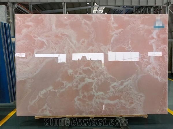 Pink Onyx for Floor Application