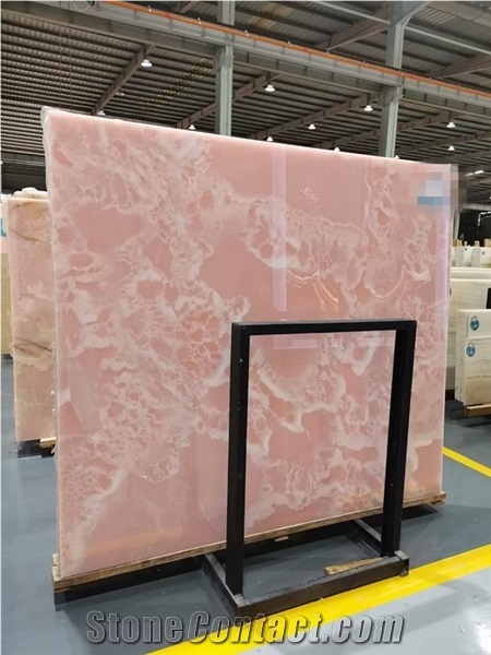 Pink Onyx for Floor Application