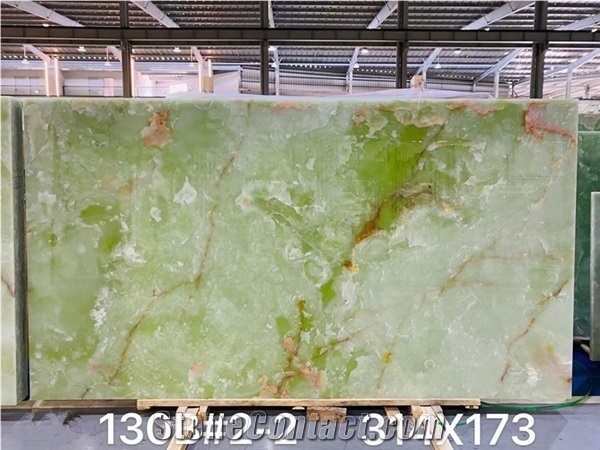 Verde Afghanistan Onyx for Stairs