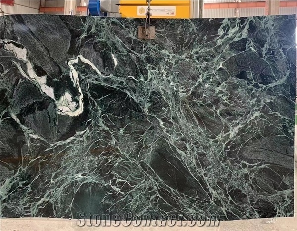 Verde Imperiale Marble for Wall Application