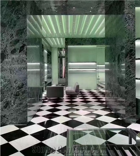 Verde Malenco Marble for Floor Tile