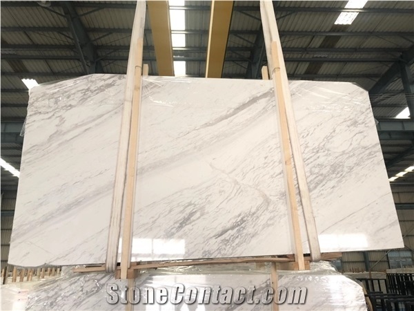 Volakas White Marble for Stairs