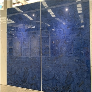 Artificial Blue Marble Sintered Stone Cladding