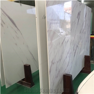 Artificial White Marble Slab for Background Wall Decor