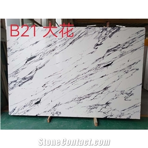 Cheap Price Artificial Stone Calacatta Marble Slab