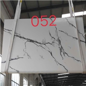 Cheap Price Artificial Stone Calacatta Marble Slab