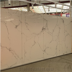 Sintered Stone Slab Indoor Wall Design