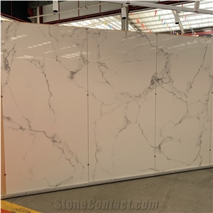 Sintered Stone Slab Indoor Wall Design