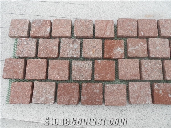 Stone Mesh Cobblestone for Walkway Pavers