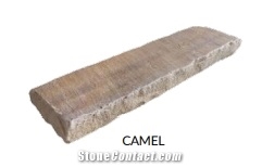 Camel Brown Sandstone Landscaping Stones, Pavers, Cobblestone