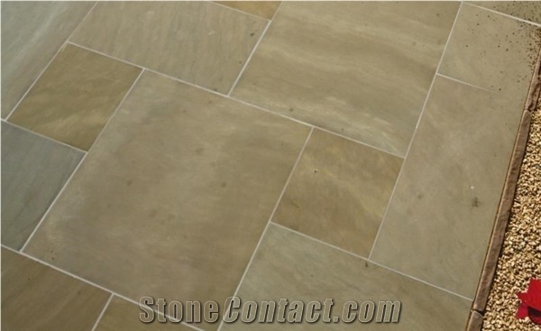 Forli Sandstone Tiles, India Green Sandstone