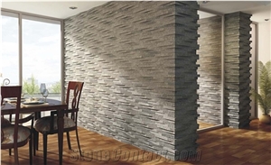 Mayfair Silver Quartzite Walling Tiles