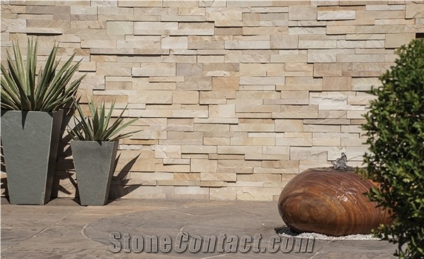 Mint Sandstone Building Wall Cladding Stone,Ledge Stone