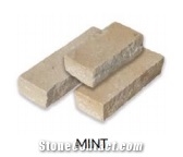 Mint White Sandstone Split Brick Walling Stone