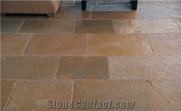 Tulliers Limestone Tiles, Tumbled Floor Tiles