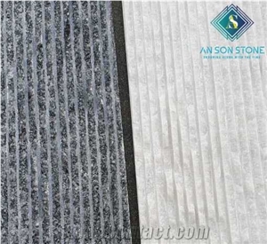 New Design Combed Surface Marble Wall Tiles