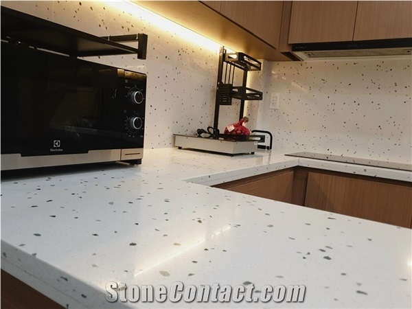 Artificial Stone Kitchen Countertops - Vietnam Quartz Countertops