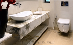 Marble Bathroom Top, Wall and Floor Tiles