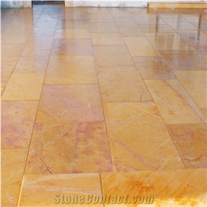 Rising Sun Limestone Floor Covering