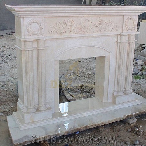 Marble Fireplace Western Styles Marble Stone Fireplace
