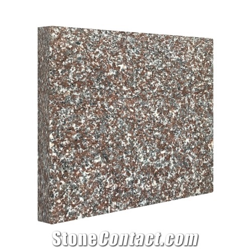 Crystal Granite Red Gia Lai Granite Flamed Slabs,Tiles
