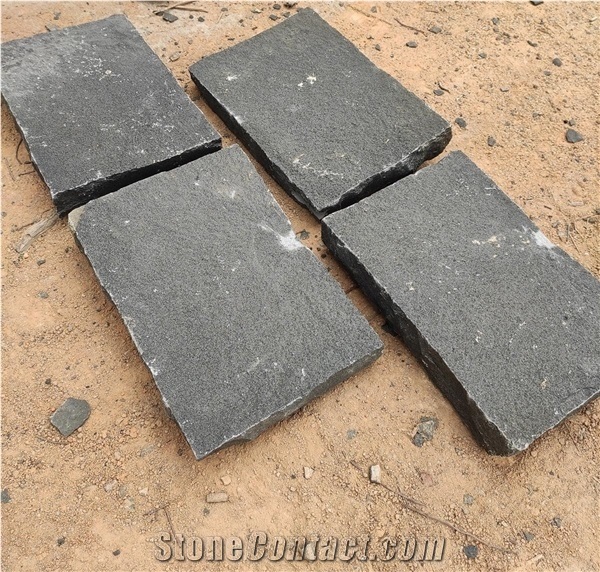 Black Basalt Split Wall Stones