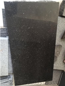 China Black Granite Slabs Polished
